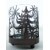 KIELISZEK ŚWIĄTECZNY NA TEALIGHT CHOINKI